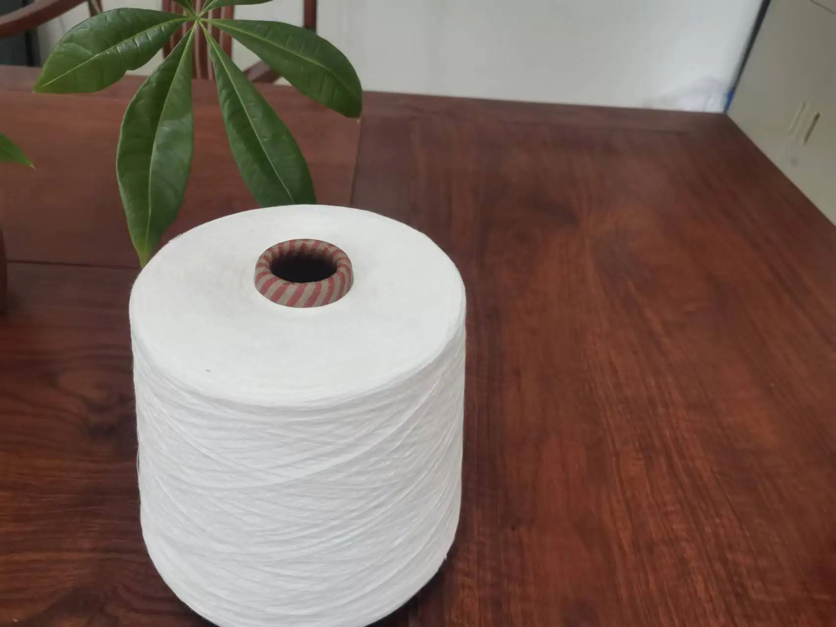 Biodegradable Recycled Cotton 40s Polylactic Acid Pla Yarn For Machine