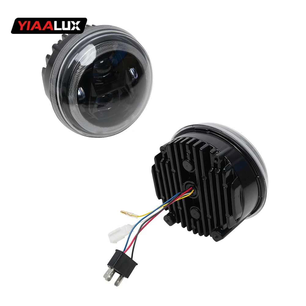 مصباح أمامي LED لا سلكي لهواتف ذكية مع إضاءة RGB متعددة الألوان، ومصباح أمامي ديناميكي تسلسلي قابل للتعديل بين الإضاءة القوية والضعيفة للدراجات النارية من فيسبا LX 125