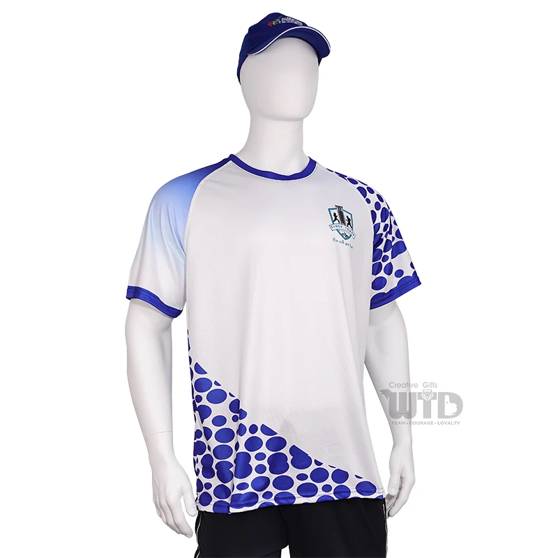 Camiseta Esportiva Unissex em Malha Personalizada OEM Secagem Rápida Respirável Leve para Evento de Maratona Roupa Esportiva Promocional