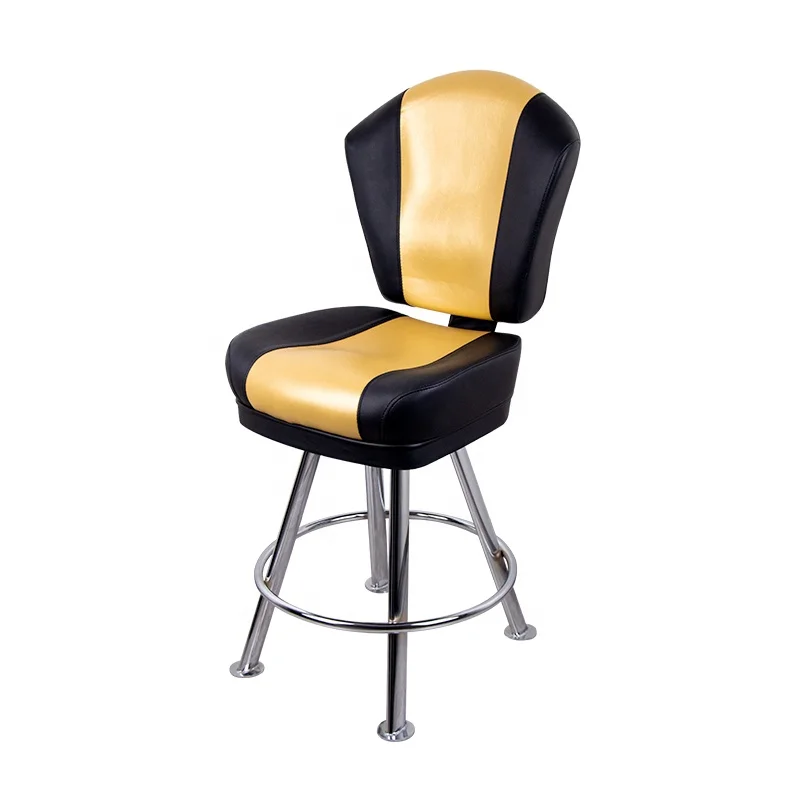 YH роскошный стул для казино покер искусственная кожа игорный дилер