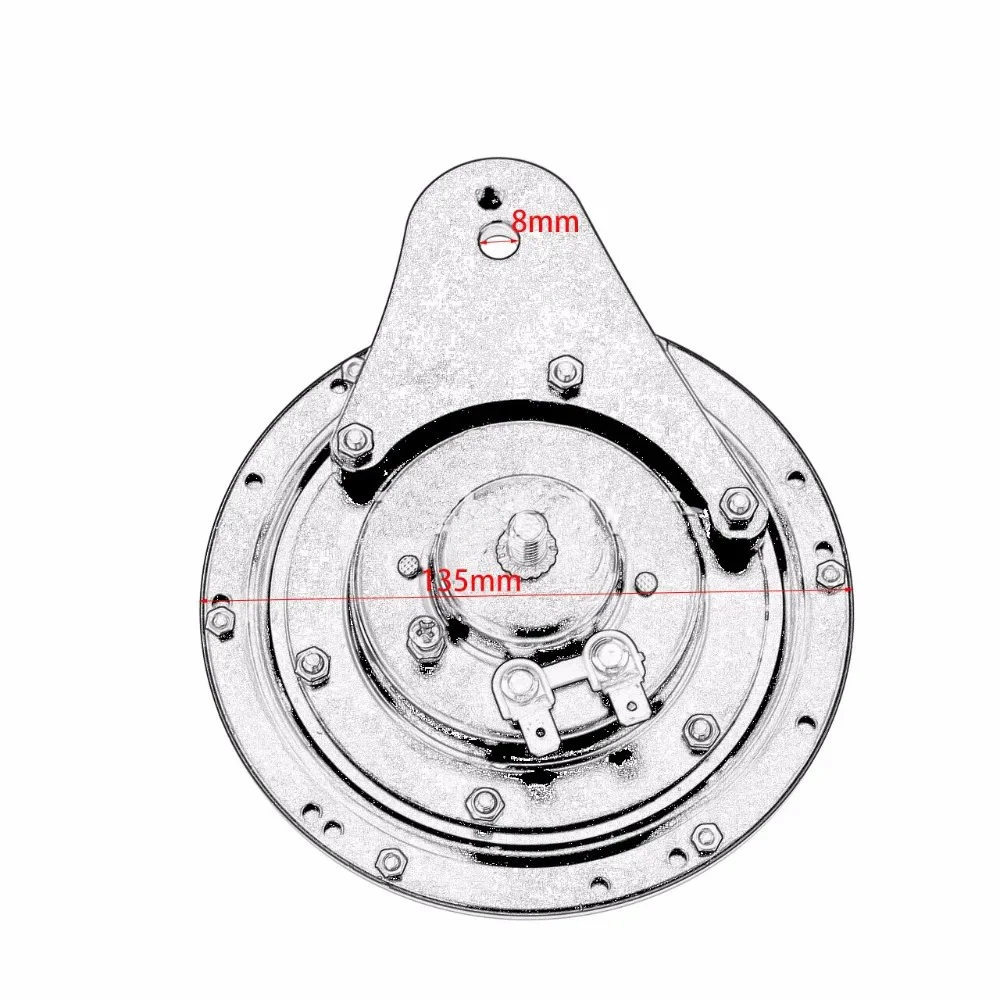 Motorcycle Black Horn Cover Billet Aluminum For Harley Touring Big Twin