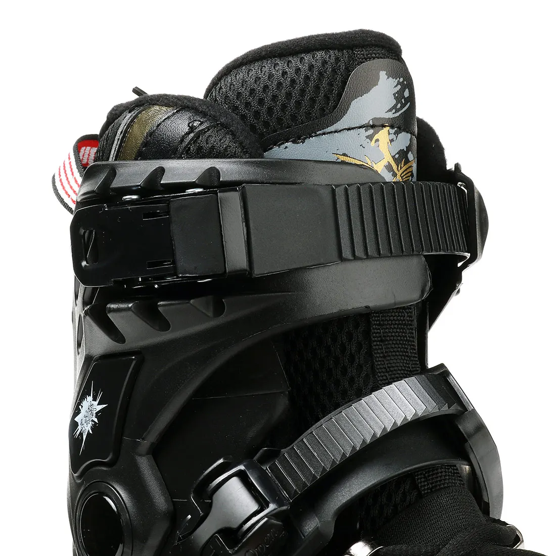 PU Leather inline skate shoes skating 4 wheel roller skates