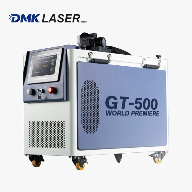 DMK 2025 Latest 500W High-power Air-cooled Pulse Laser Cleaning Machine For Rust Cleaning