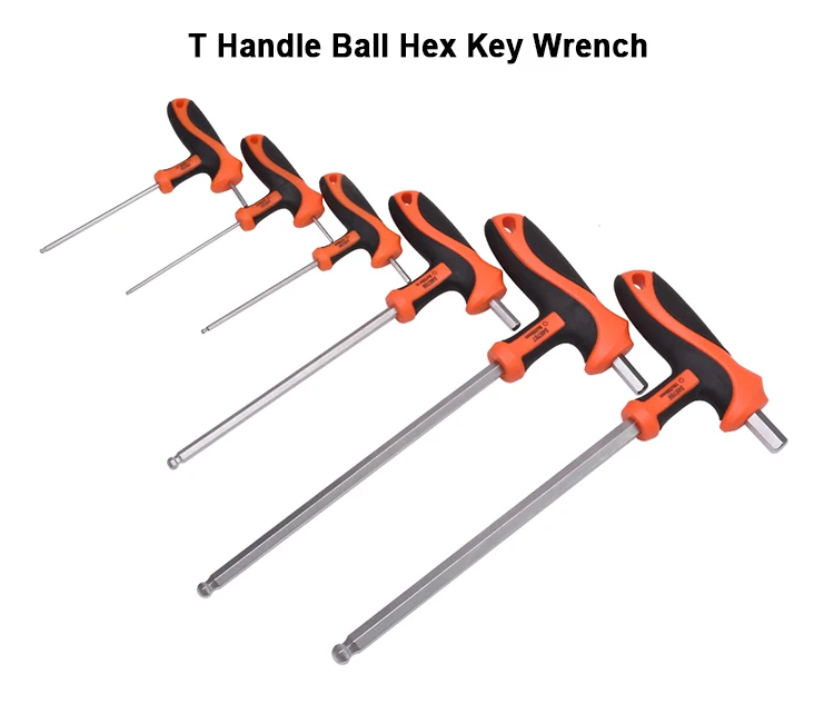 210mm Thandle Ball Hex Key Crv Tpr Handle Wrench Buy T Handle