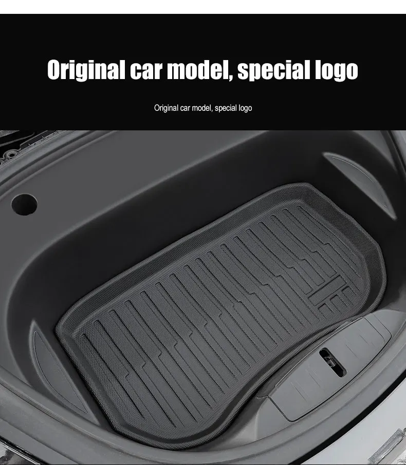 Коврик для багажника, подкладка для груза для любой погоды, напольный коврик XPE, подкладка для багажника для 2022 Tesla Model 3 tesla model Y bodykit