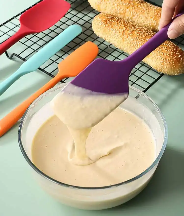Jeffdad Roestvrijstalen taartschraper, gladde schraper voor botercrème, 22 x 7,8 cm, taartspatel, taartschraper, taartschraper, zijschraper voor taart, botercrème, doe-het-zelf gereedschap