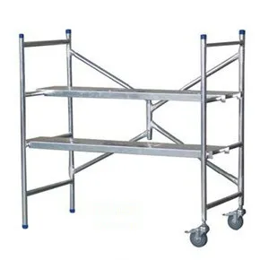 Tianjin Zhiyi Manufacture mini scaffold foldable scaffolding/foldable scaffold aluminium ladder