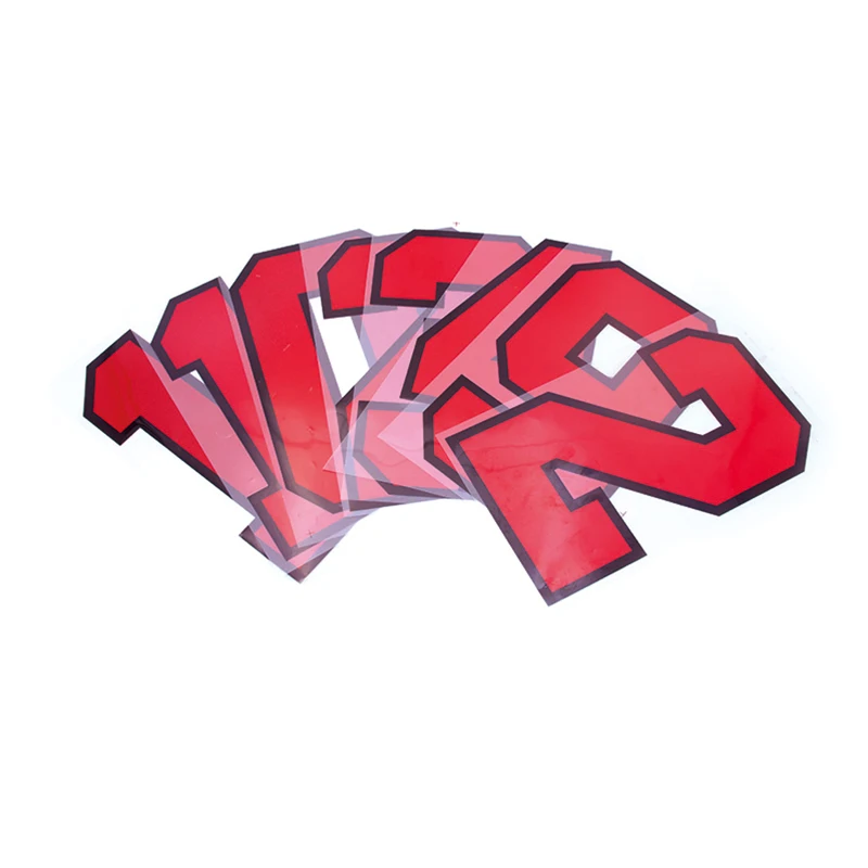 Htv Heat Transfer Letters and Numbers Stickers Vinyl Wholesale