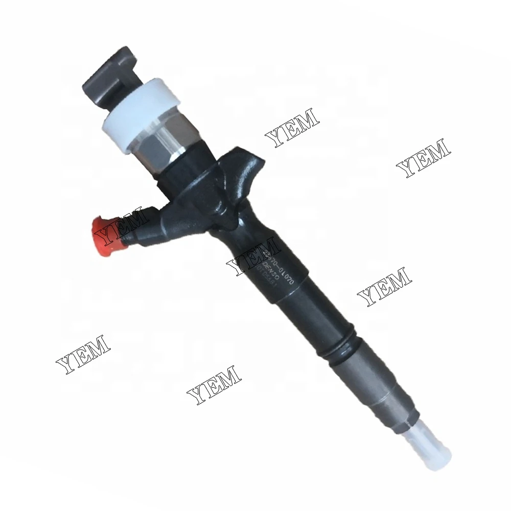 Construction Machinery 4 PCS Fuel Injector 23670-0L090 for Toyota Hilux 2.5D 3.0D 1KD-FTV 2KD-FTV