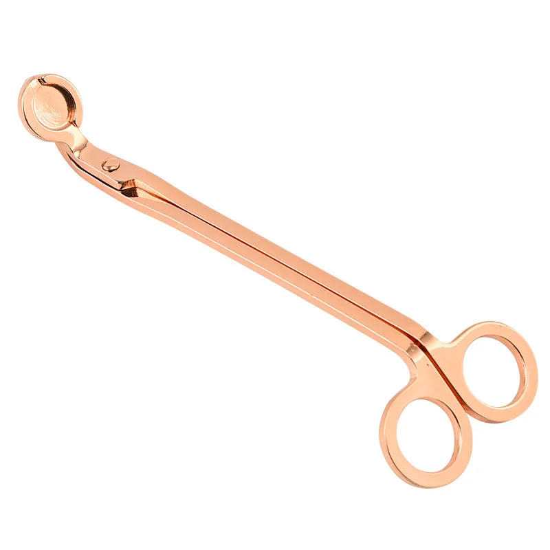 Инструмент для изготовления свечей с гравировкой логотипа на заказ, серебристые, золотистые свечи из нержавеющей стали, ножницы, фитиль, триммер, резак