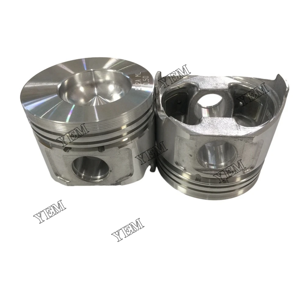 3x for Yanmar Piston Kit 0.5MM 3TNV82A Engine Spare Parts 3