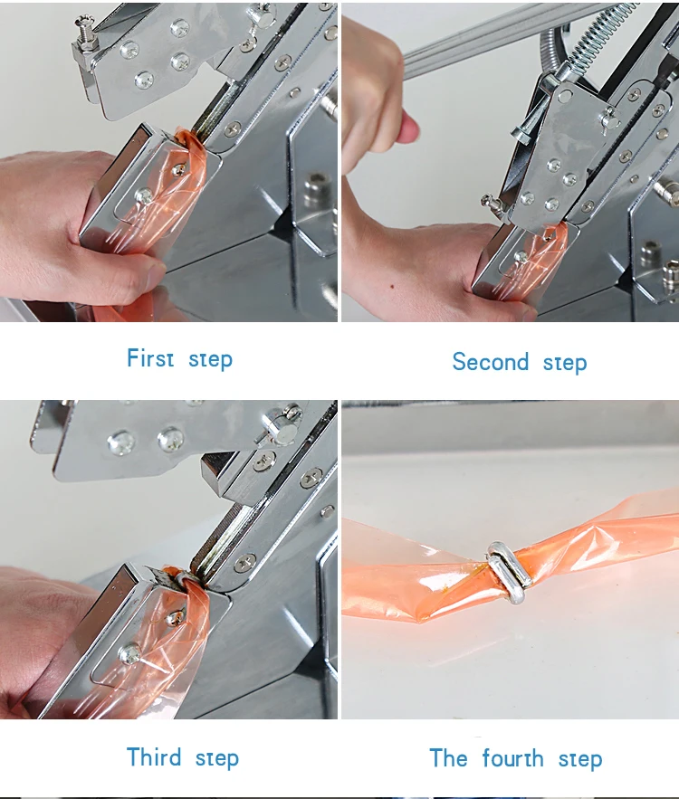 Clipadora U-Shape Hand Manual Sealing Clipping Clippers Machine for Sausage