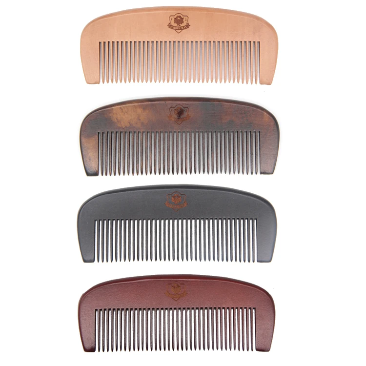 
Лидер продаж на Amazon, деревянная расческа для бороды с логотипом и упаковкой под заказ 