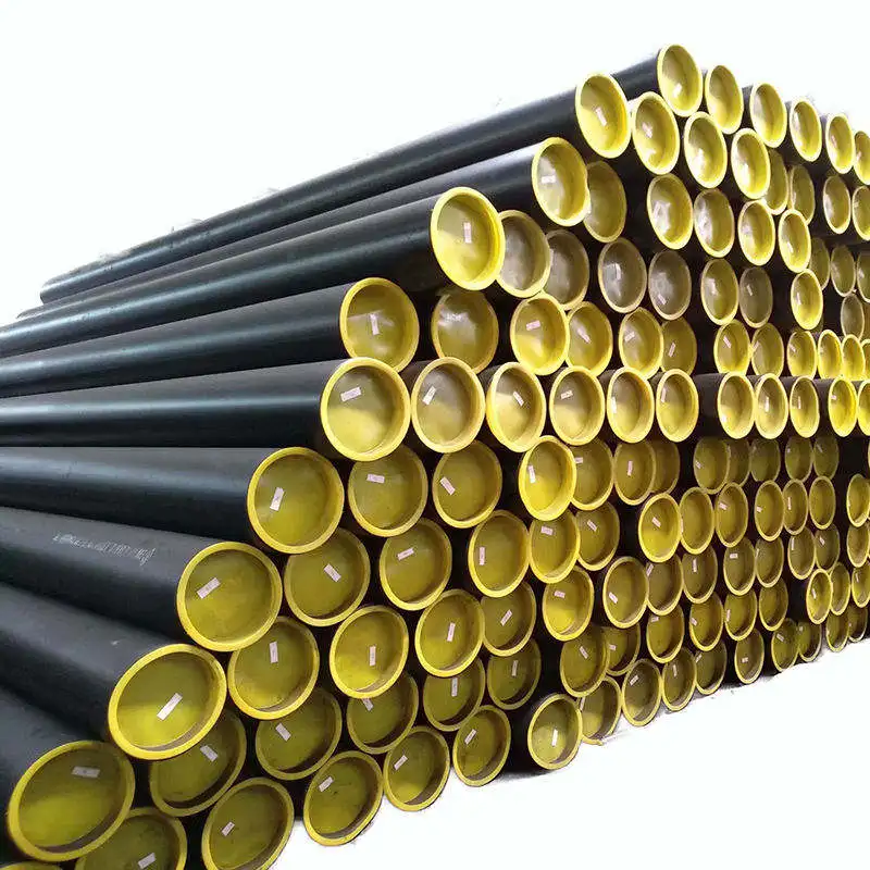 ASTM A106 Prime quality hot rolled mild steel pipe grade A schedule black iron seamless carbon steel tube