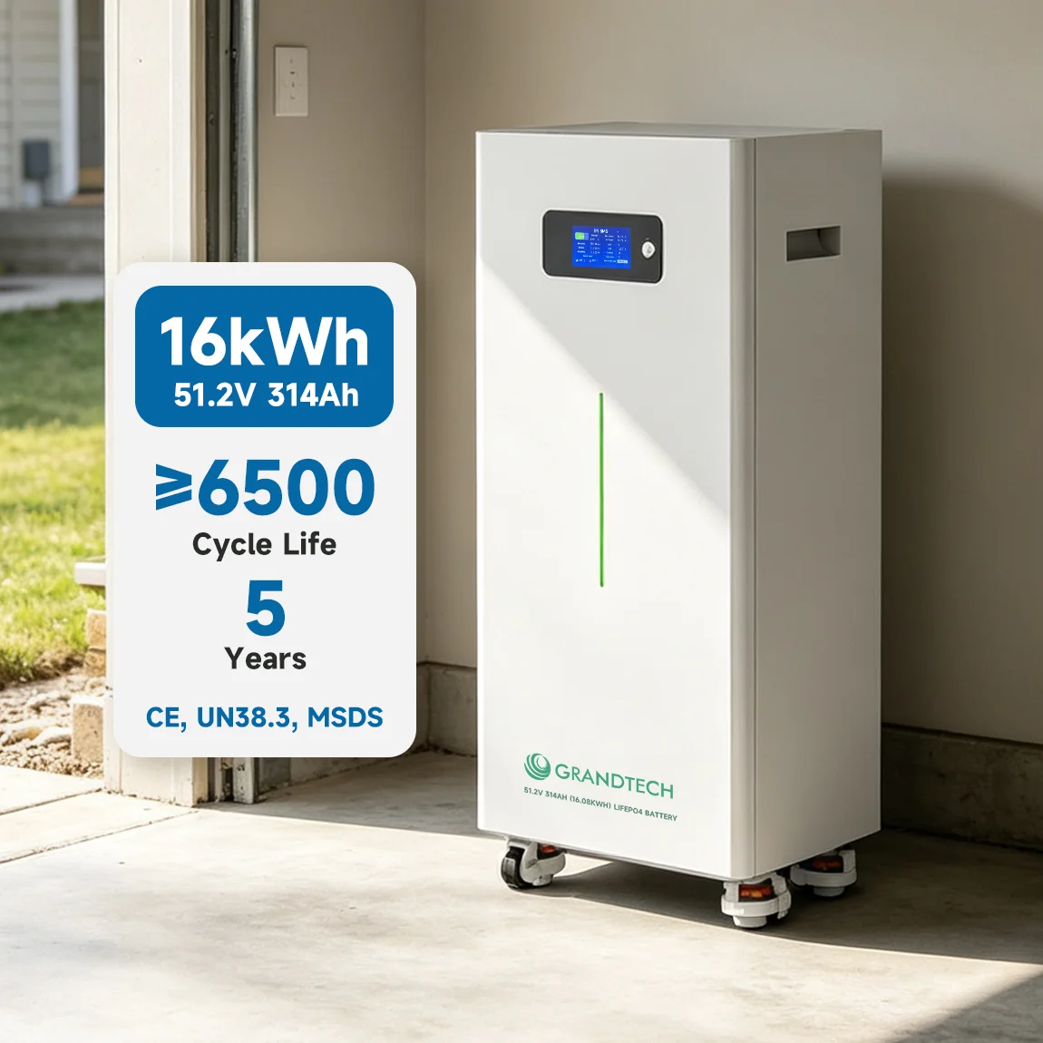 US OEM 16kWh 48V 51.2V 280Ah 314Ah Energy Storage Battery 48 51.2 Volt Lithium Lifepo4 Battery and 15KWh 16KWh for Solar System