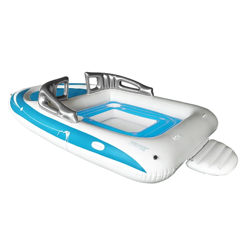 Inflatable Float Inflatable Bay Breeze Boat 6-Person Inflatable