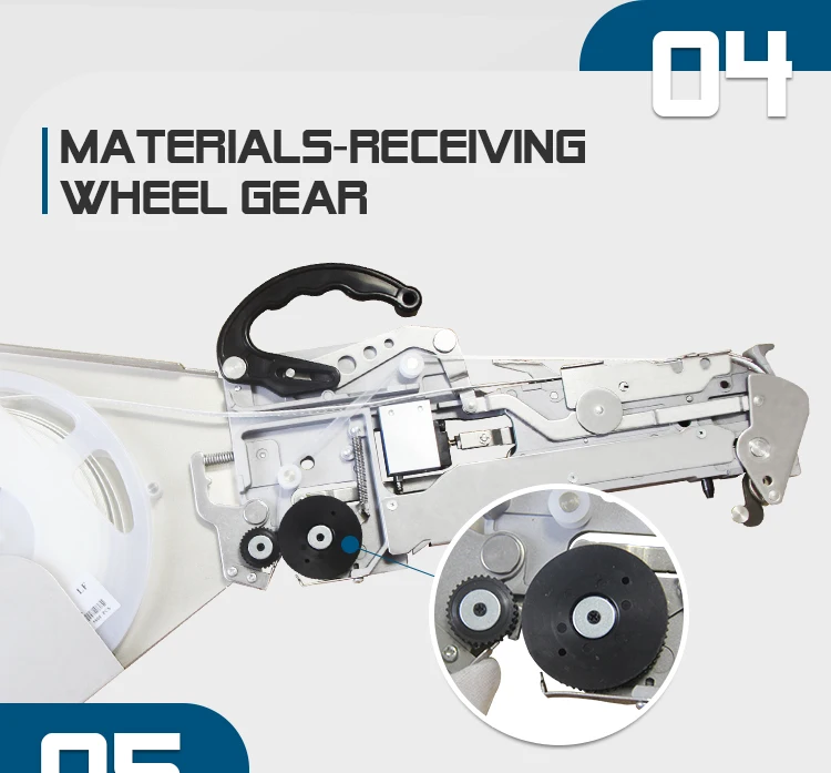 materials receiving wheel gear