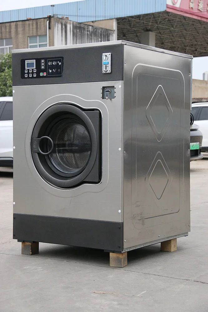 Factory Price Coin/Card Operated Laundry Machine Commercial Laundromate Smart Washing Machine for Hotel/School Use