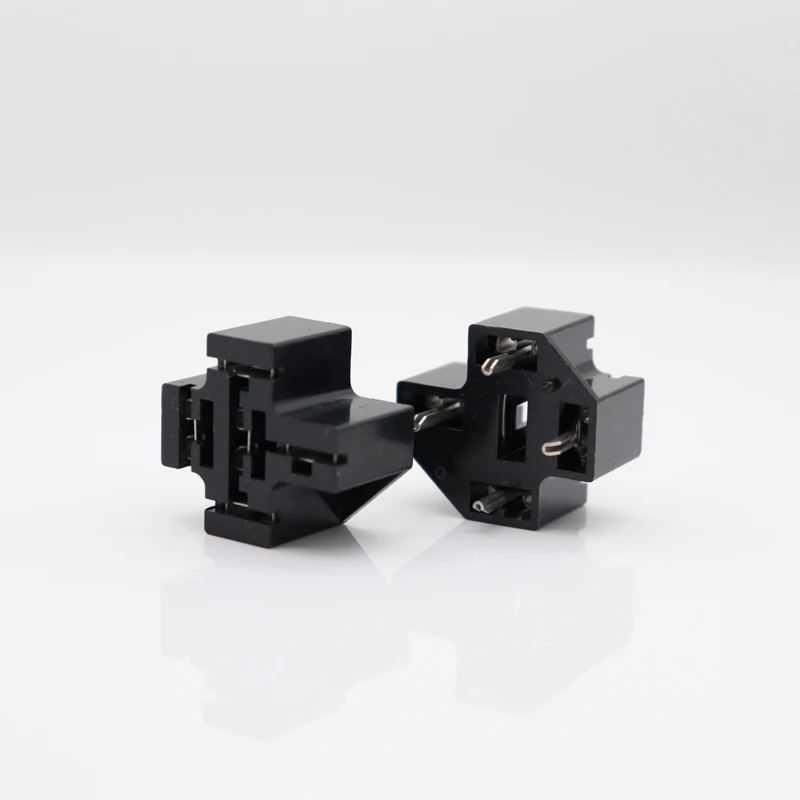 General Purpose Automotive Relay Pcb Socket 4pin 5 Pin For 40a/30a ...