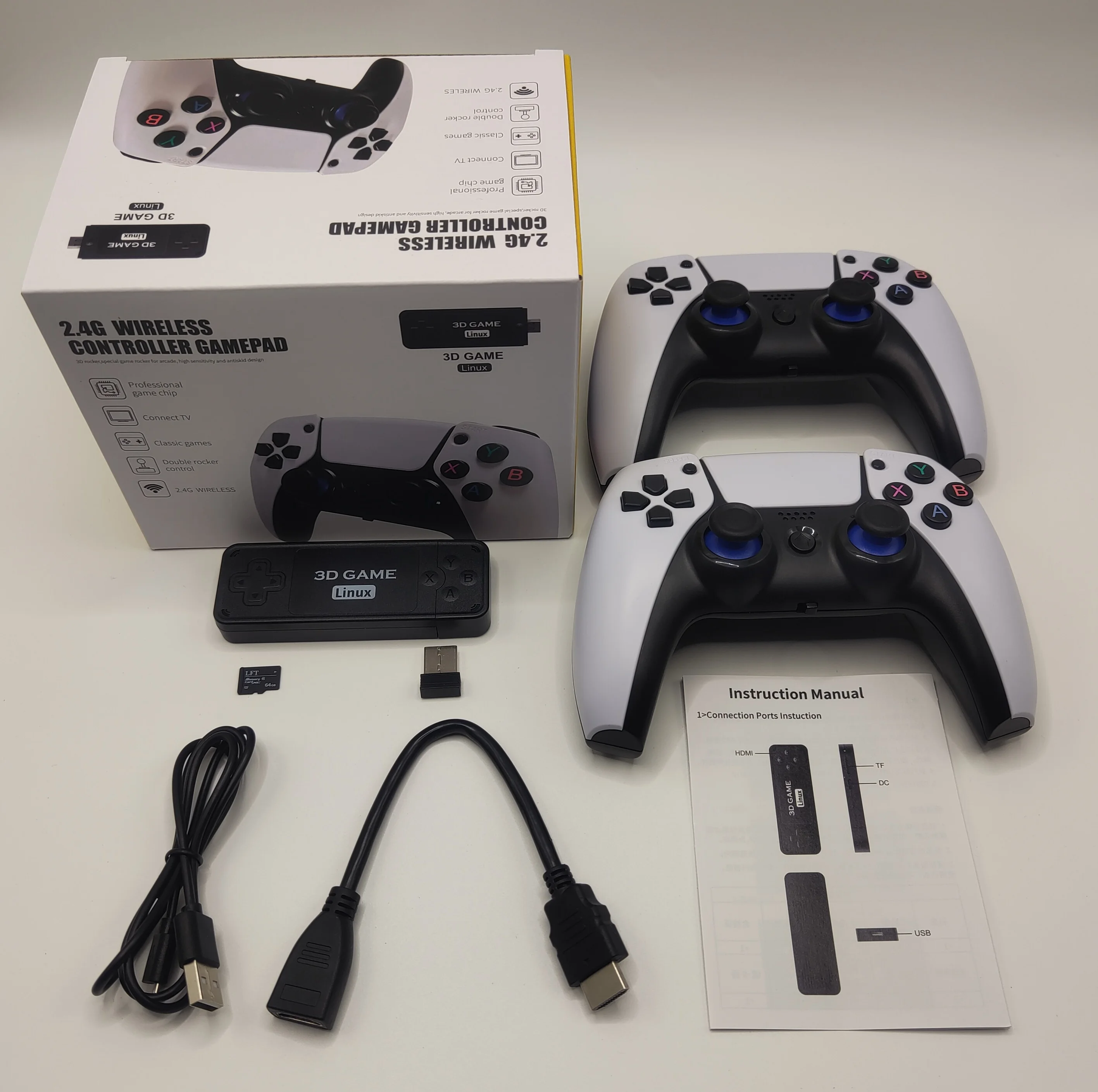 U9 Pro 4K HD Video Game Console - 64GB/128GB Retro Gaming