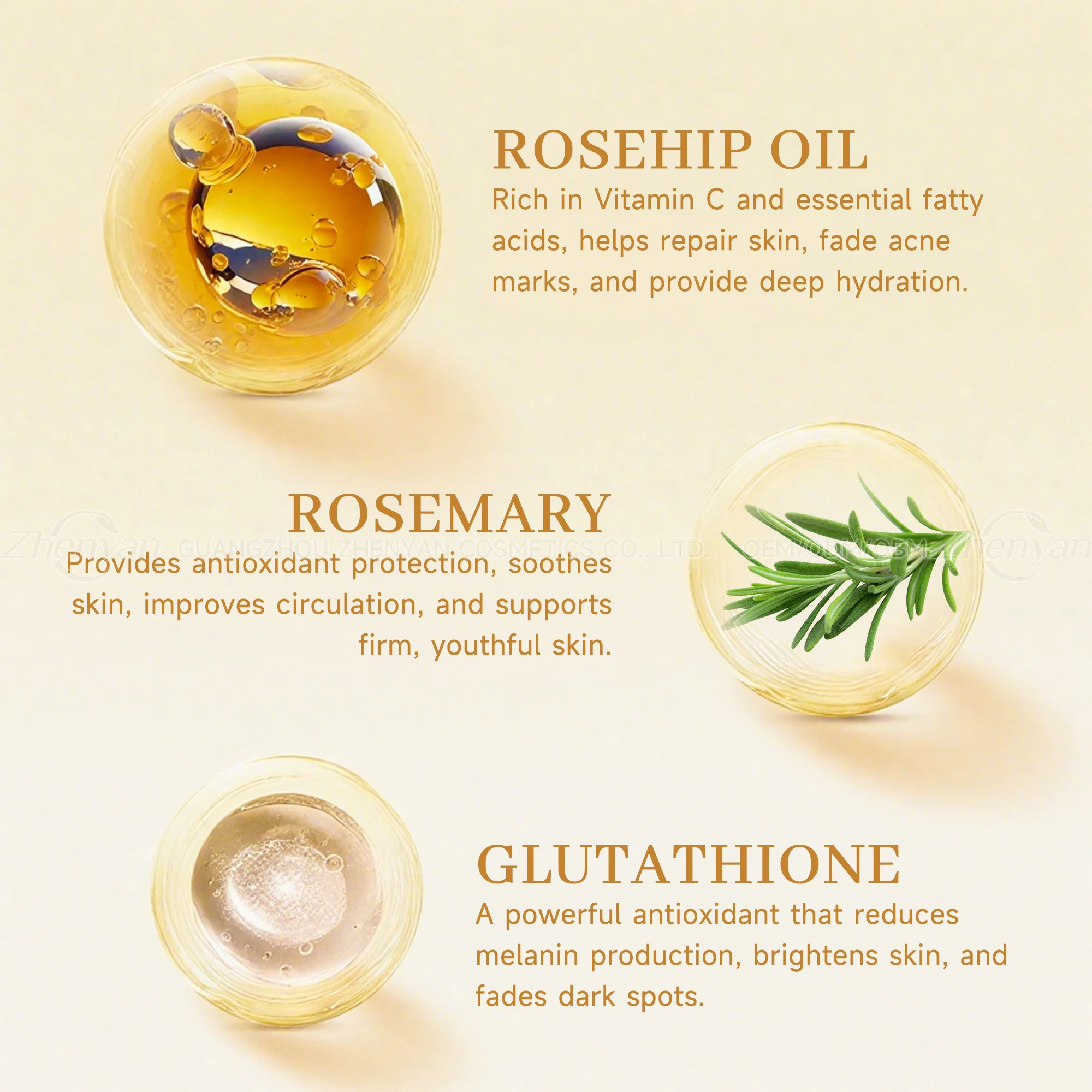 glutathione oil for skin whitening GLUTA WHITE Vitamin C Essential Oils 6 In 1 Glowing Spf 45 Shediary OEM Glutathione Whitening Body