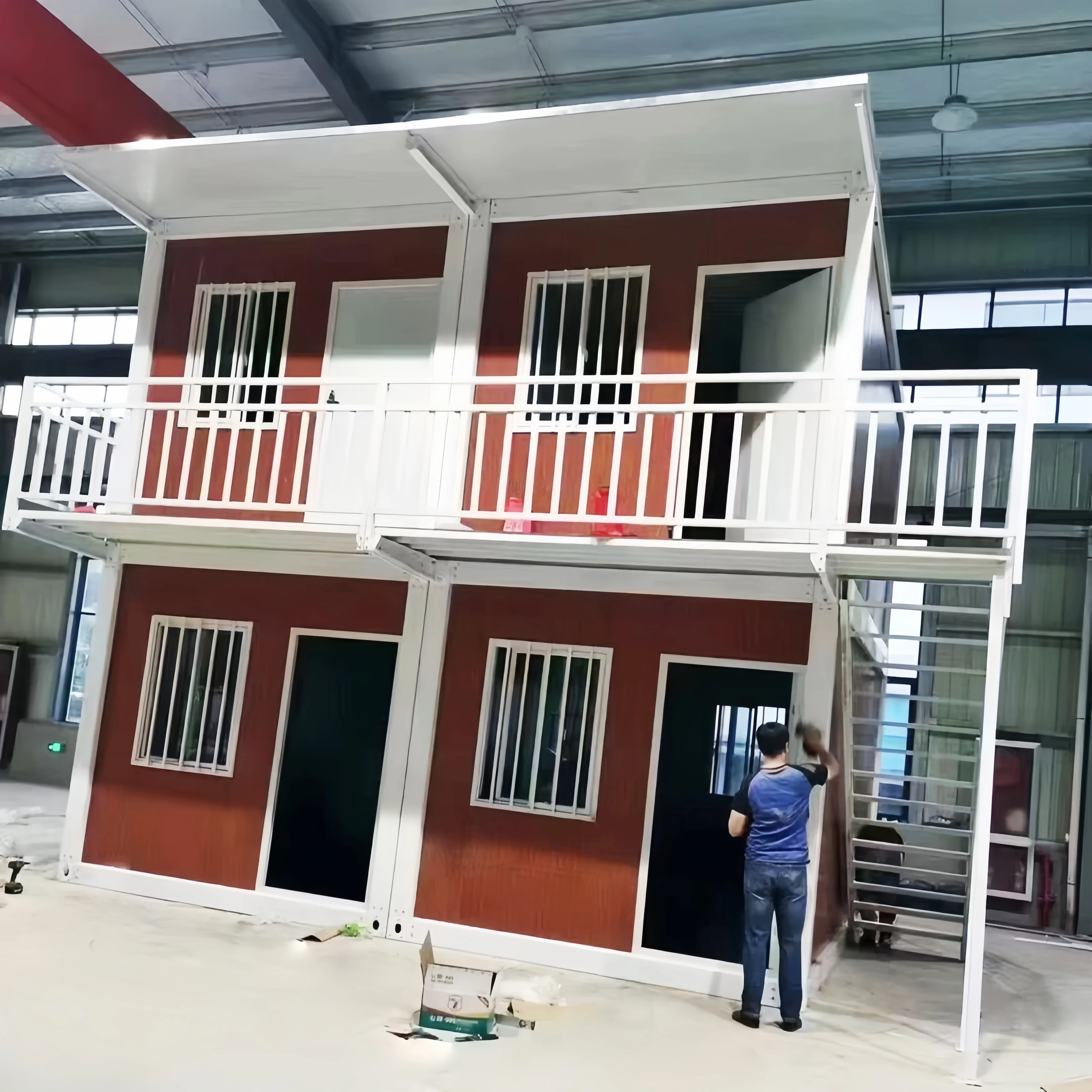 Two Bedrooms Container Steel House 40ft Container House Container House for Sale Modular Prefabricate