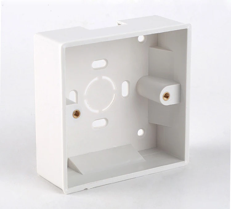 86 Type Open Socket SwitchJunction Box Pvc Open Box Thickened Bottom Box