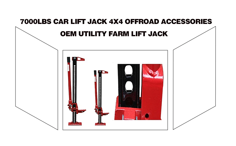 7000lbs Car Lift Jack 4x4 Offroad Accessories Oem Utility Farm Lift