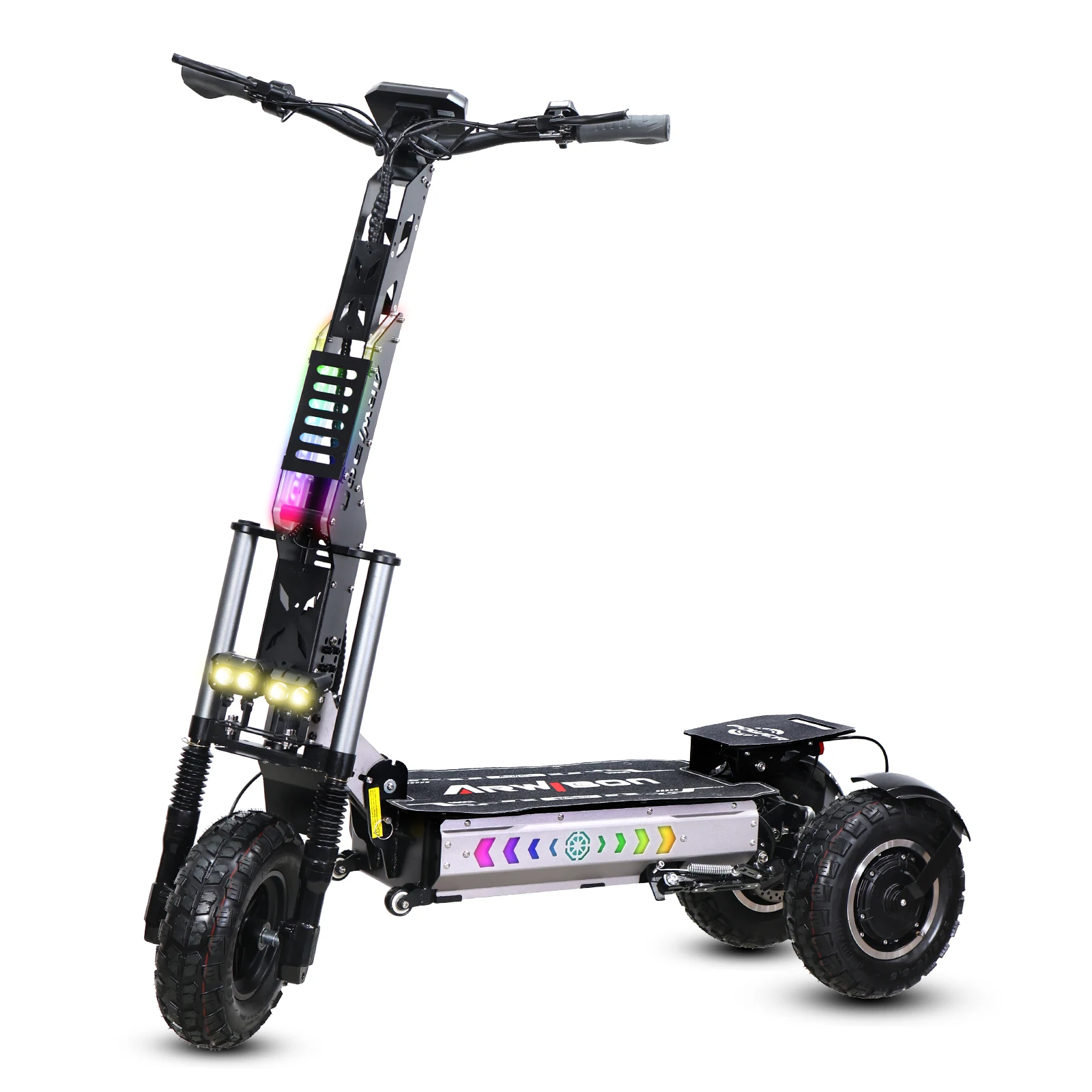 Arwibon MT30 alta velocidad de alta potencia eléctrico ruedas scooter  plegable 6000W peso ligero eléctrico-Scooter eléctrico adulto