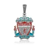 Catena intrecciata in argento-liverpool da 24 pollici