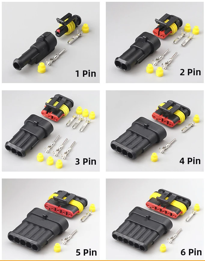 DJ7021-1.5-11 Automotive Waterproof Connectors for Electric
