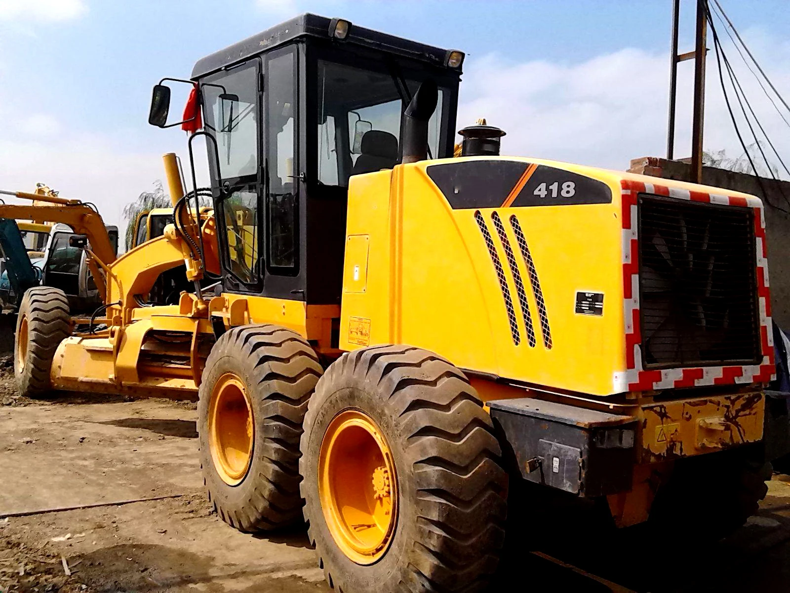 Graders 4180d 180hp Clg418 Motor Grader For Move Earth Machine On Sale