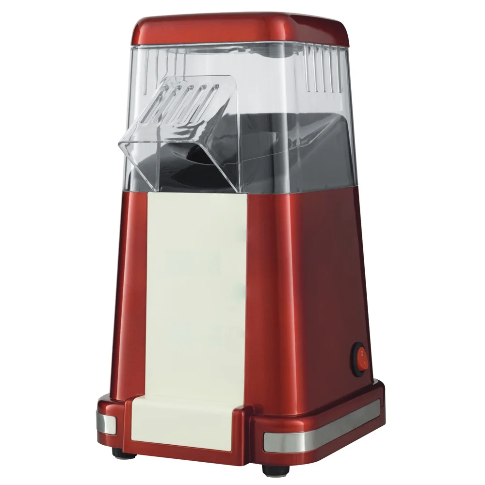 Electric Corn Popper Quiet Operation Hot Air Popcorn Maker With Switch