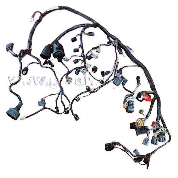 0912 Kawasaki Ninja / Engine Wiring Harness / ZX6R 636 OEM Main Motor Wiring Loom