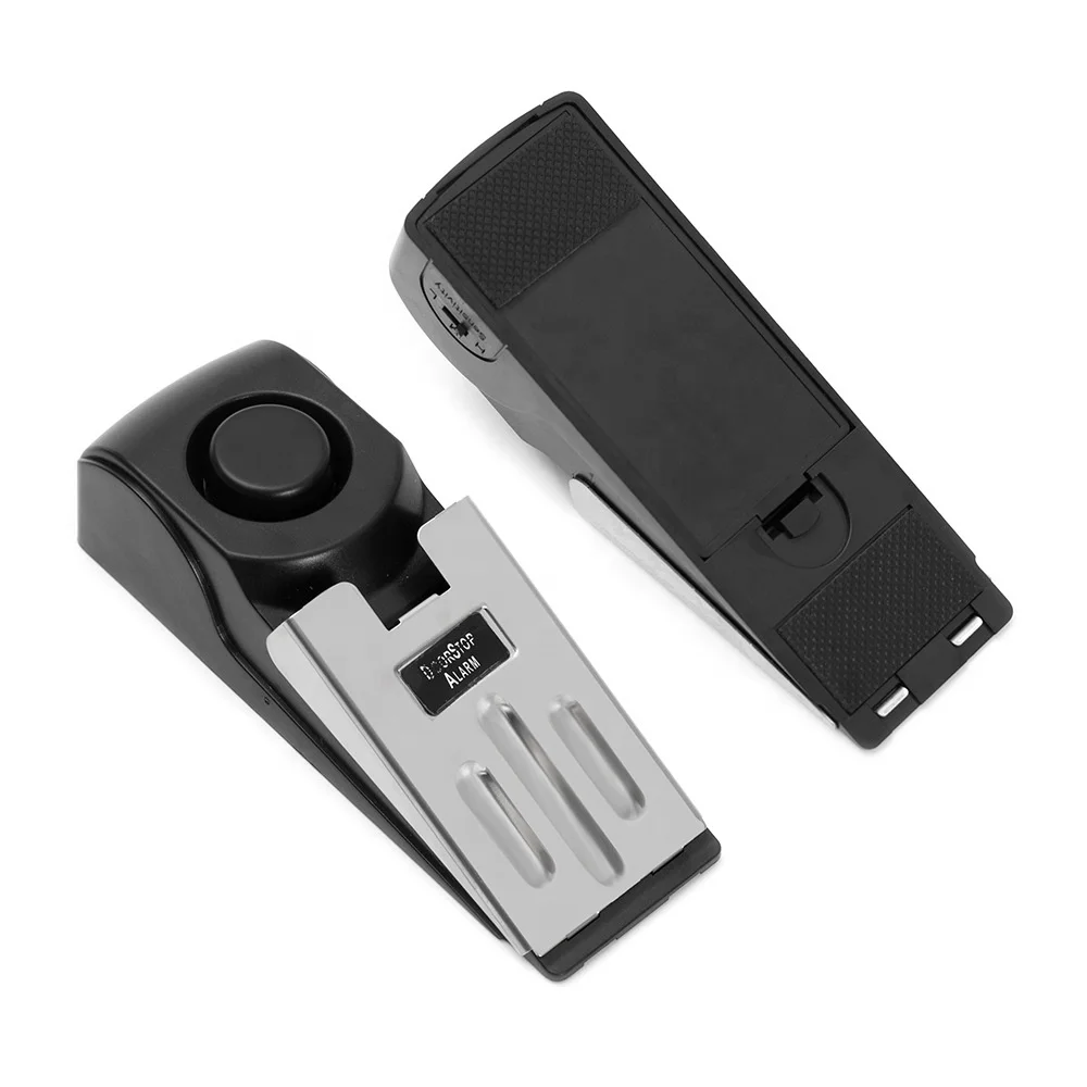 Portable Antitheft 120db Alarm Door Stopper Wireless Smart Sensor Mini