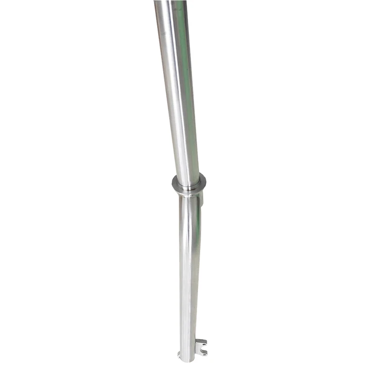 Titanium Bicycle Fork Rigid Fork Titanium Mtb Fork Factory Price of 29" Carton Mountain Bike Silver Round Dado Plano Fox 26 Mm