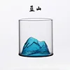 Montagna blu (8cm * 9cm)