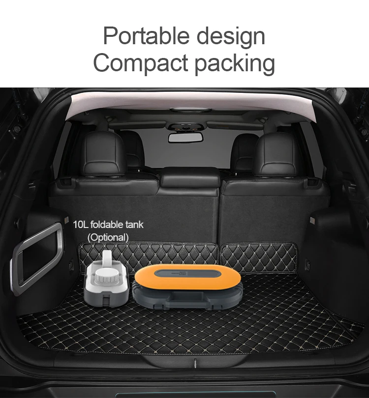 Portable Electric Battery High Pressure Cordless Power Washer Machine Surface Cleaning Washer Gun for Home supplier
