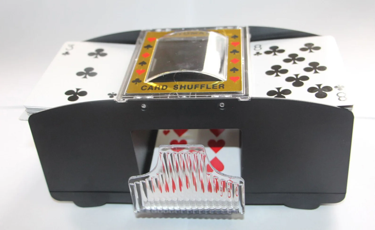 Battery Operated 2 Decks Automatic Poker Card Shuffler Dealer Buy
