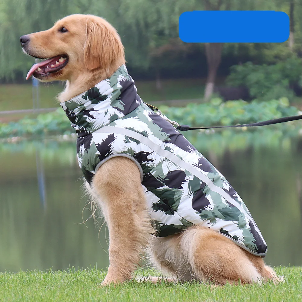 Factory Pet Supplies Wholesale New Pet Clothes Autumn And Winter Dog Reflective Warm Jackets