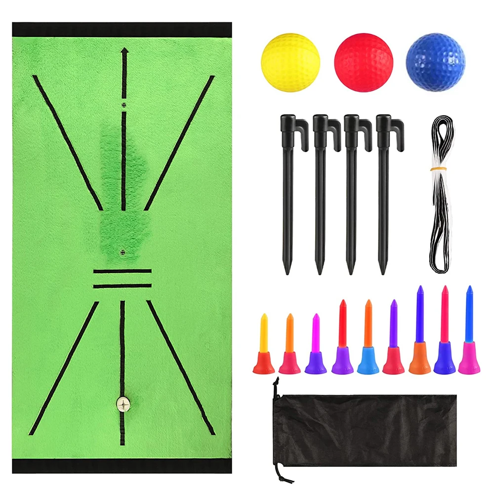 Custom Hitting Mat Swing Detection Batting Golf Chipping Mat Portable