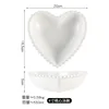 8'' heart-shaped bowl
