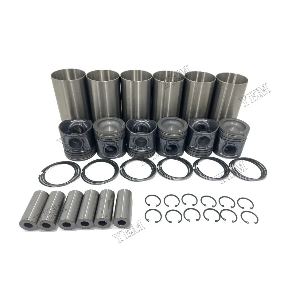 Cylinder Liner Kit Compatible for Caterpillar C6.6 Industrial Engine Parts 3