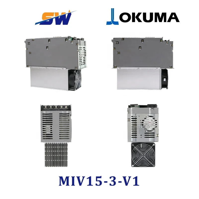MIV15-3-V1 OKUMA CNC Spindle Drive Unit Used Original in Stock