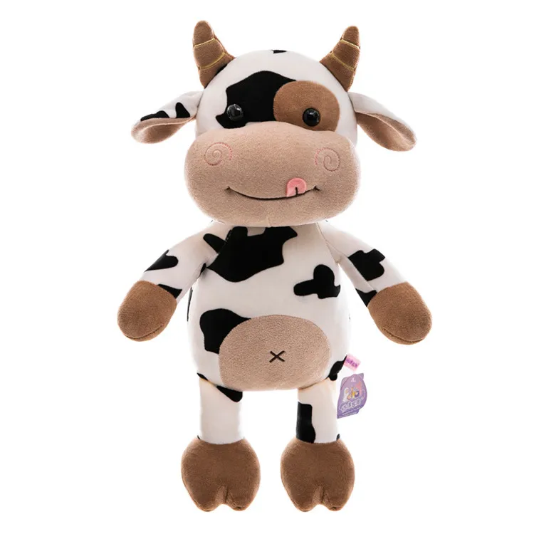 plush cow toy stuffed animals doll soft plush farm cow toys for