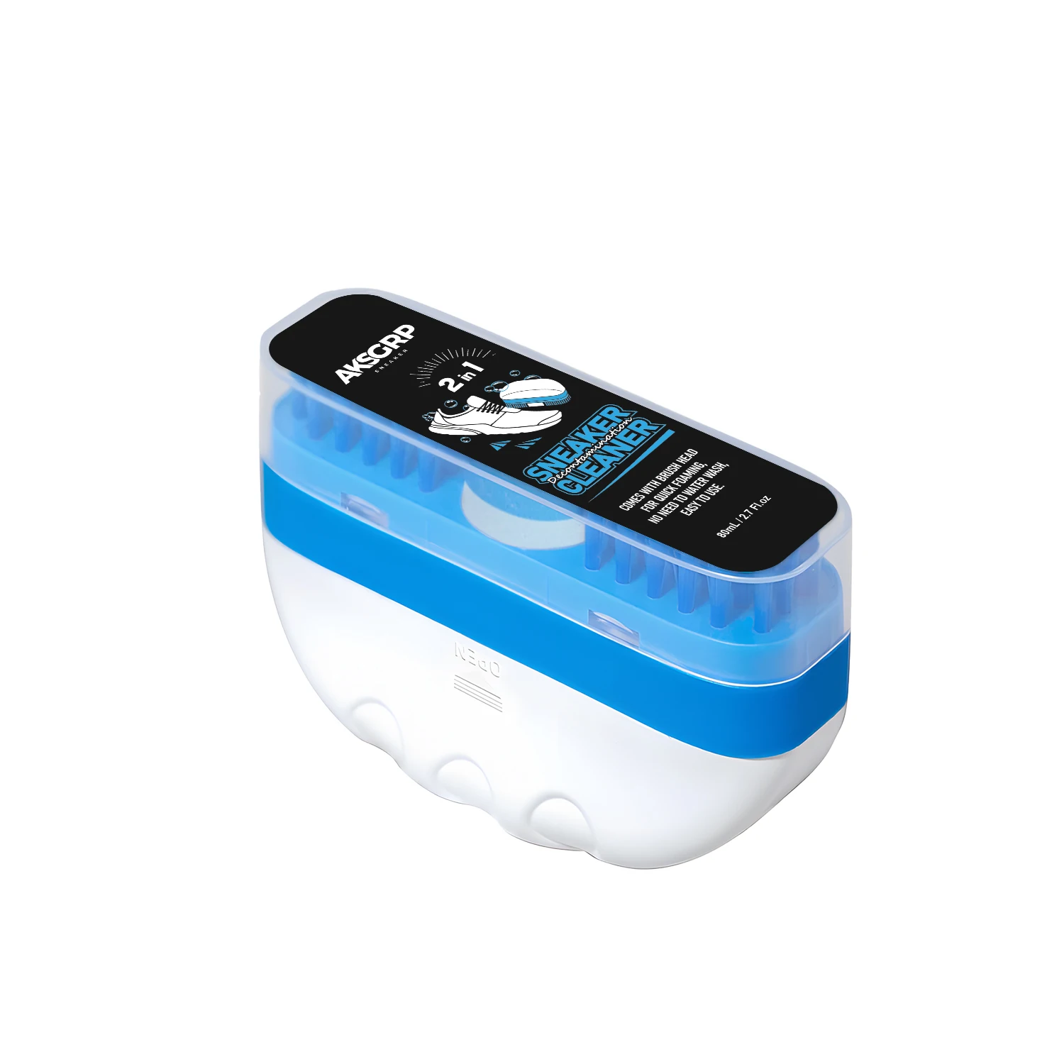 AKSGRP Private Label White Shoe Cleaner Brush Shoe Sole Cleaner