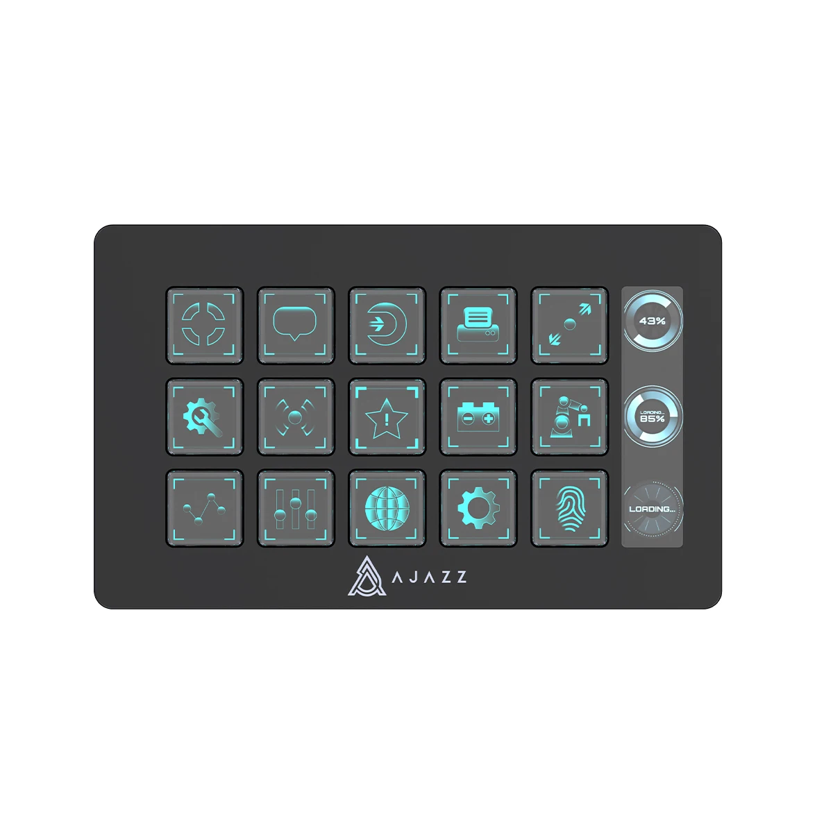Ajazz AKP153E LCD 15 Keys Controller Keypad For PC Gaming Console Desktop Controller