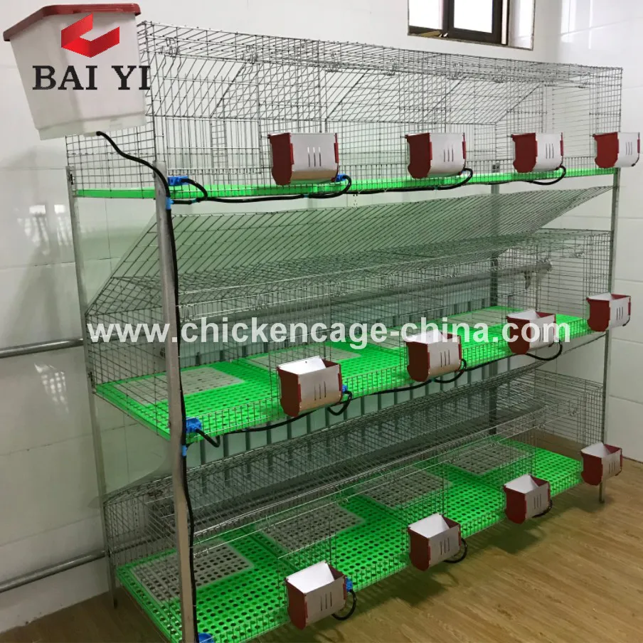 Cheap Price 3 Tier Female Rabbit Cage for Zimbabwe