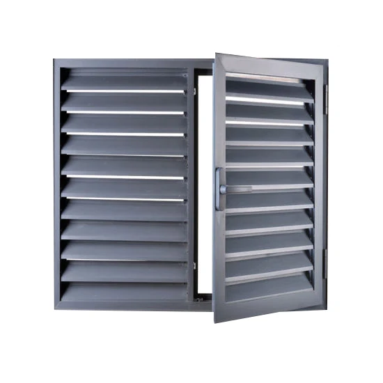 Anodized Aluminium Shutter Casement Window Louvered Storm Door Louver