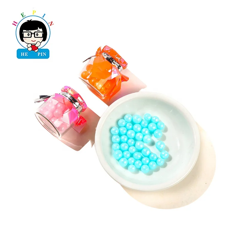 High Quality Pearl Shaped Pressed Tablet Candy Popular Colorful Hard Candy With Bottle